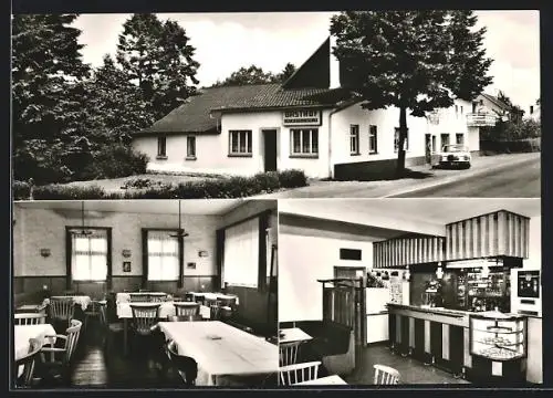 AK Stockhausen, Gasthaus Alberding, Aussen & Innen