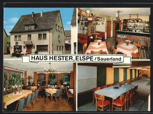 AK Elspe /Sauerland, Gasthaus Haus Hester, Lennestadt 12