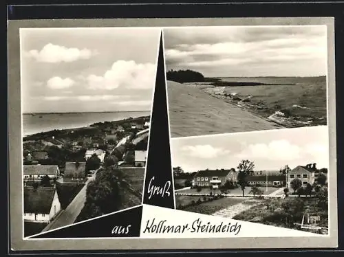 AK Kollmar, Ortsansicht, Strandpartie