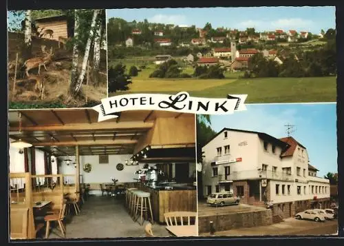 AK Steinau /Fulda, Hotel Link, Ortsansicht