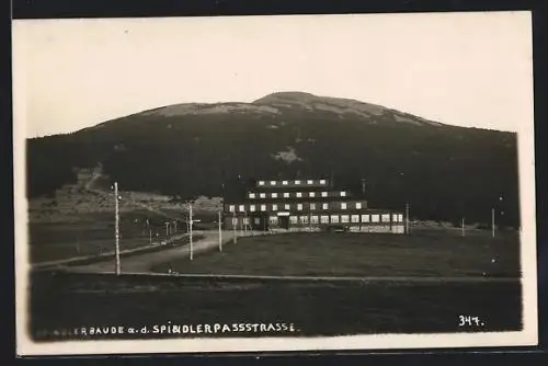 AK Spindlerbaude an der Spindlerpassstrasse