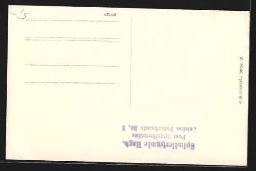 AK Spindlerbaude im Riesengebirge an einem sonnigen Tag