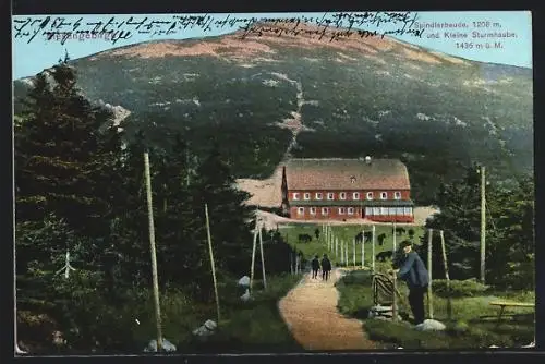AK Spindlerbaude und Kleine Sturmhaube