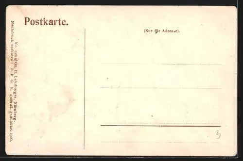 AK Kempten / Allgäu, Ortsansicht und Kuss