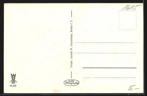 AK Miersdorf, Partie an der Kirche