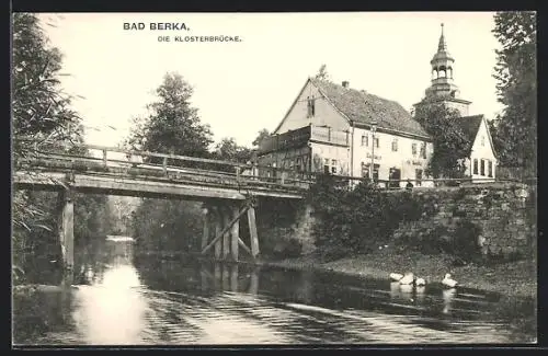 AK Bad Berka, Klosterbrücke