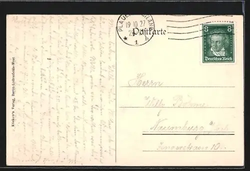 AK Berlin-Dahlem, Das Schweizerhaus im Neuen Botanischen Garten