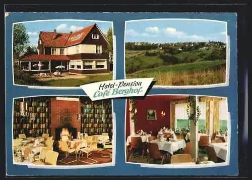 AK Hohegeiss /Hocharz, Hotel-Pension und Café Berghof