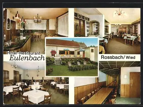 AK Rossbach /Wied, Hotel-Restaurant Eulenbach