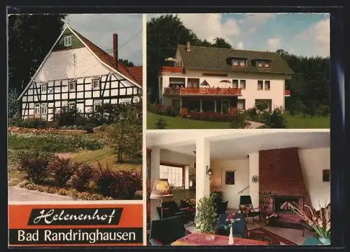 AK Bad Randringhausen, Gasthof Helenenhof