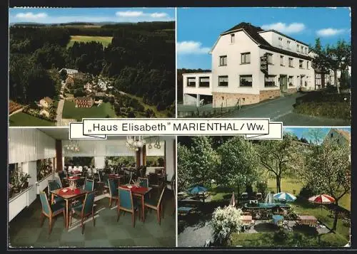 AK Marienthal / Westerwald, Restaurant-Café Haus Elisabeth