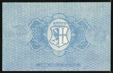 Notgeld Memmingen 1918, 5 Pfennig, Wappen