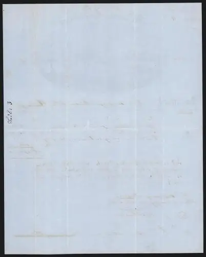Rechnung Göppingen 1885, Heilanstalt Göppingen, Das Gelände der Anstalt an einem Fluss
