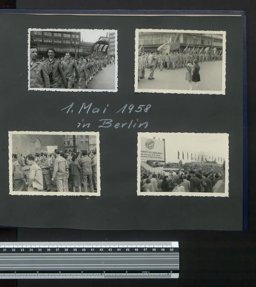 Fotoalbum mit 80 Fotografien, Ansicht Wandlitz, FDJ Jugendhochschule Wilhelm Pieck, 1958 13