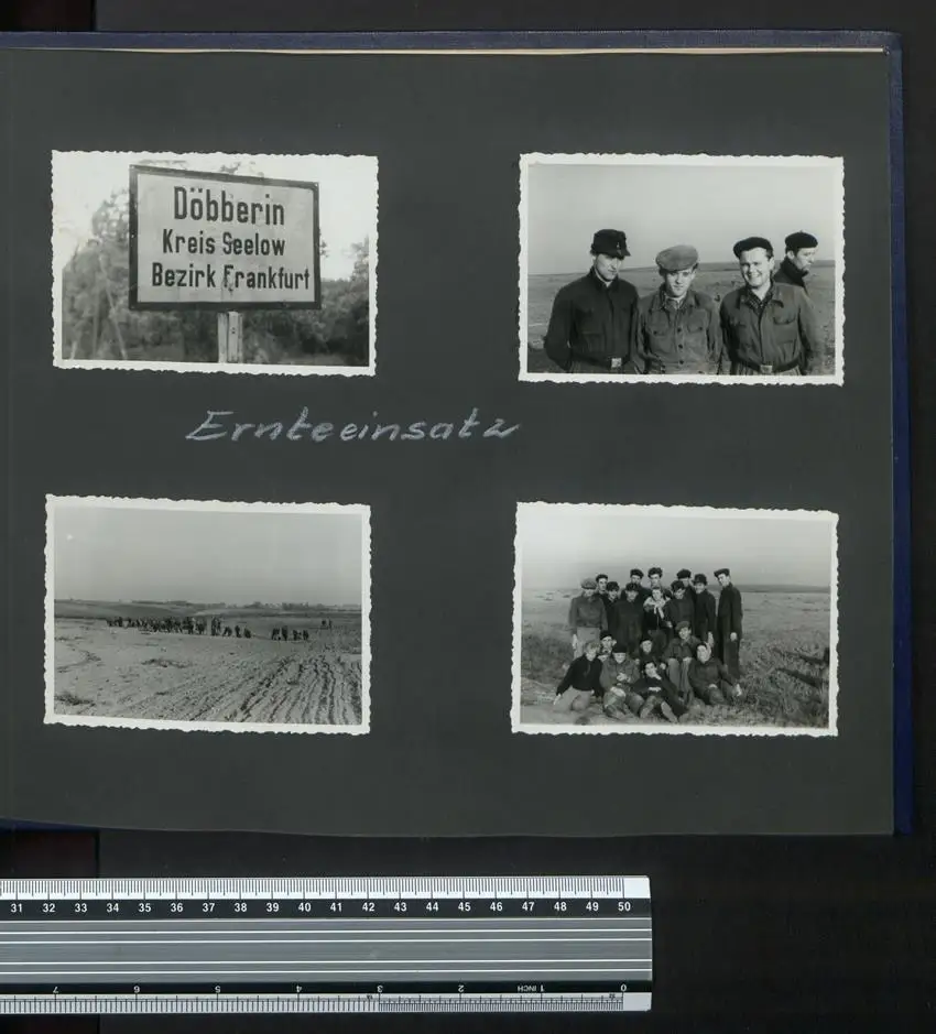 Fotoalbum mit 80 Fotografien, Ansicht Wandlitz, FDJ Jugendhochschule Wilhelm Pieck, 1958 15