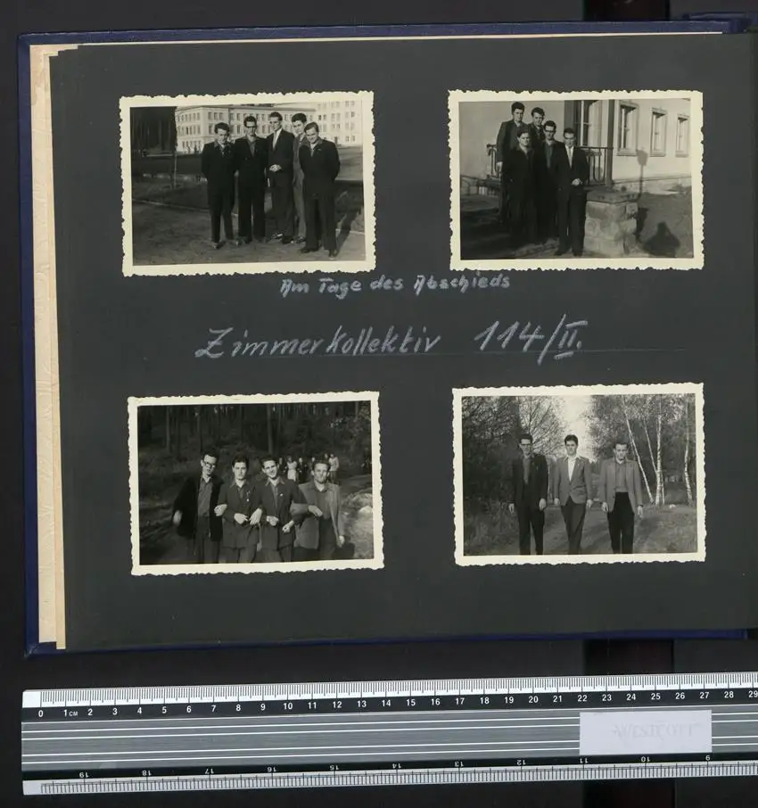 Fotoalbum mit 80 Fotografien, Ansicht Wandlitz, FDJ Jugendhochschule Wilhelm Pieck, 1958 8