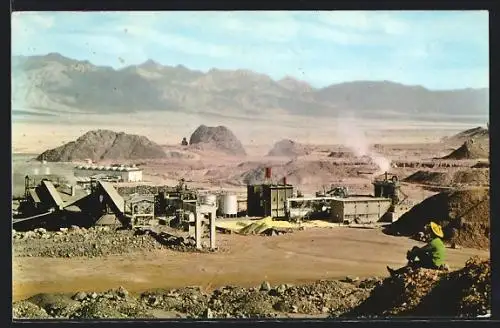 AK Timna, View of the copper mine works