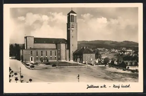 AK Jablonec n/N., Novy kostel