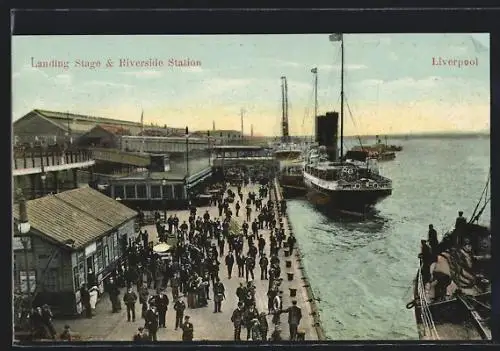 AK Liverpool, Landing Stage & Riverside Station