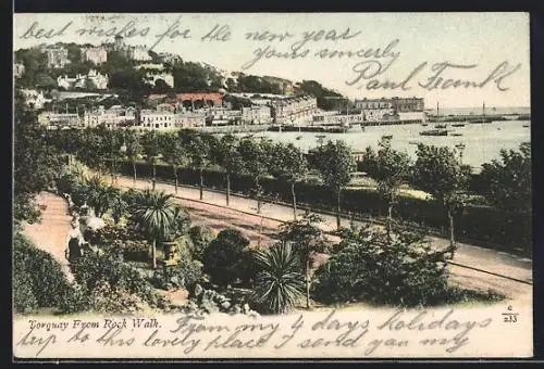 AK Torquay, Panorama from Rock Walk