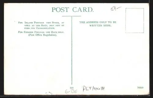 AK Plymouth, Bathing Place The Hoe