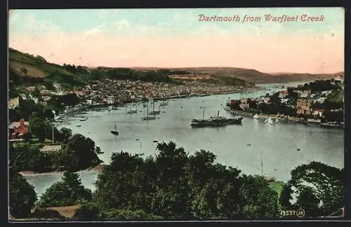 AK Dartmouth, Panorama form Warfleet Creek