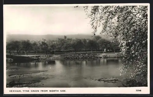 AK Hexham, Tyne Green from North Side