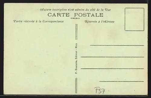 AK Metz, Le Cheval de l`Esplanade et le Palais de Justice