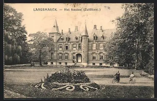 AK Langemarck, Het kasteel Zuidkant