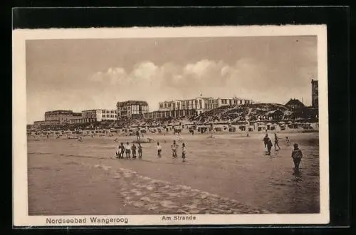 AK Wangerooge, Partie am Strand