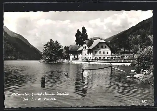 AK Afritz am See, Gasthof-Pension Seebrauer