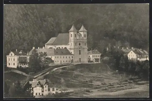 AK Maria-Schutz, Blick auf das Kloster