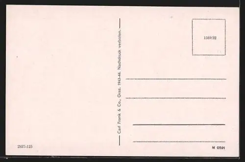 AK Semmering, Hotel Panhans mit Raxalpe