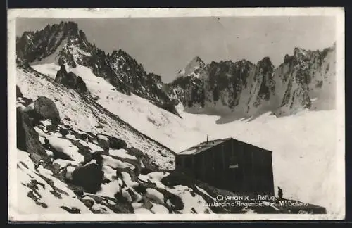 AK Refuge du Jardin d`Argentière et Mt. Dolent, Chamonix