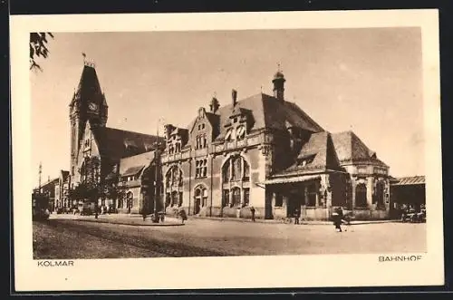 AK Kolmar, Am Bahnhof