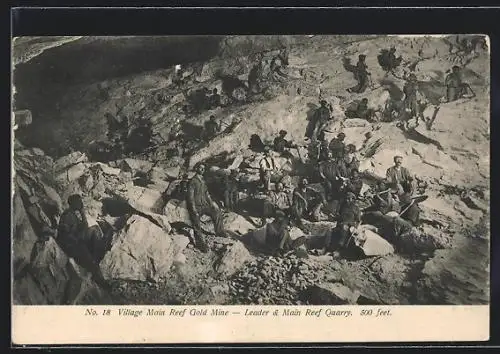 AK Johannesburg, Workers in the Village Main Reef Gold Mine