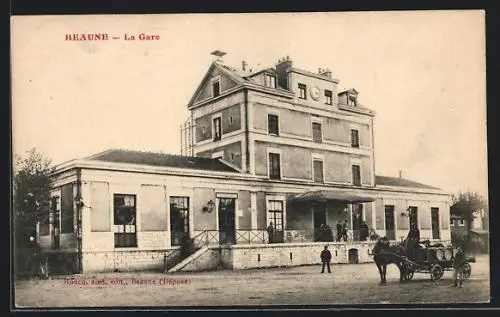 AK Beaune, La Gare