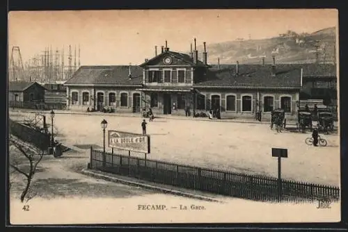 AK Fecamp, La Gare