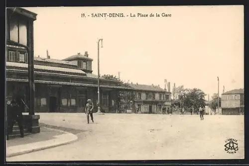 AK Saint-Denis, La Place de la Gare