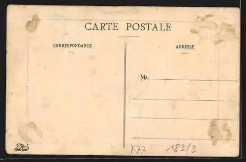 AK Fontainebleau, La Gare