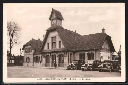 AK Saint-Leu-la-Foret, La Gare