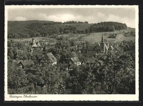 AK Büdingen / Oberhessen, Panorama