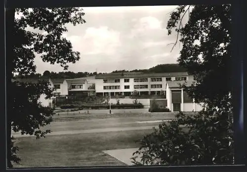 AK Rhoden / Waldeck, Blick auf das Schulgebäude