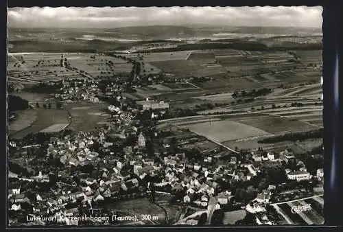 AK Katzenelnbogen /Taunus, Gesamtansicht vom Flugzeug aus