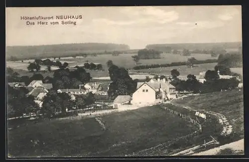 AK Neuhaus /Solling, Ortspartie