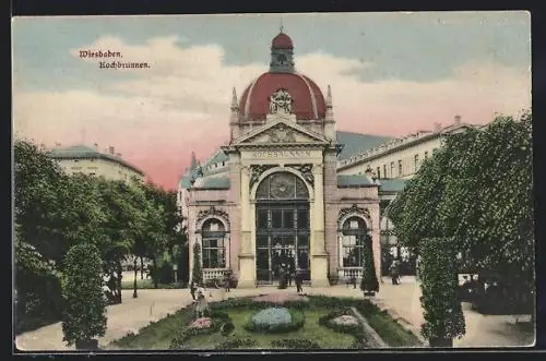 AK Wiesbaden, Kochbrunnen