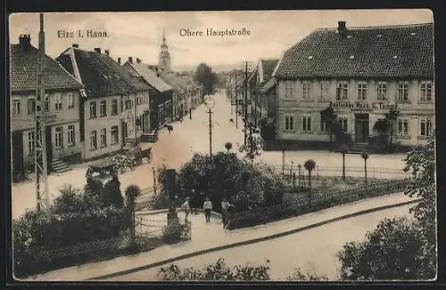 AK Elze i. Hann, Obere Hauptstrasse, Gasthof Deutsches Haus