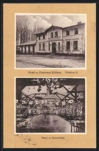 AK Kleinen i. M., Hotel und Restaurant Kleinen von R. Donner
