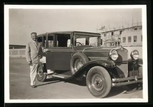 Fotografie Auto NSU-Fiat (1930), Limousine mit Kennzeichen 484
