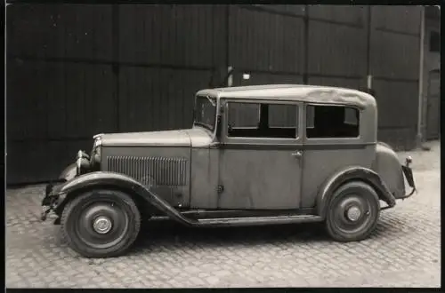 Fotografie Kohl-Otte, Pössneck, Auto Hanomag 4 /23 (1932 /34) Karrosserie Ambi-Budd